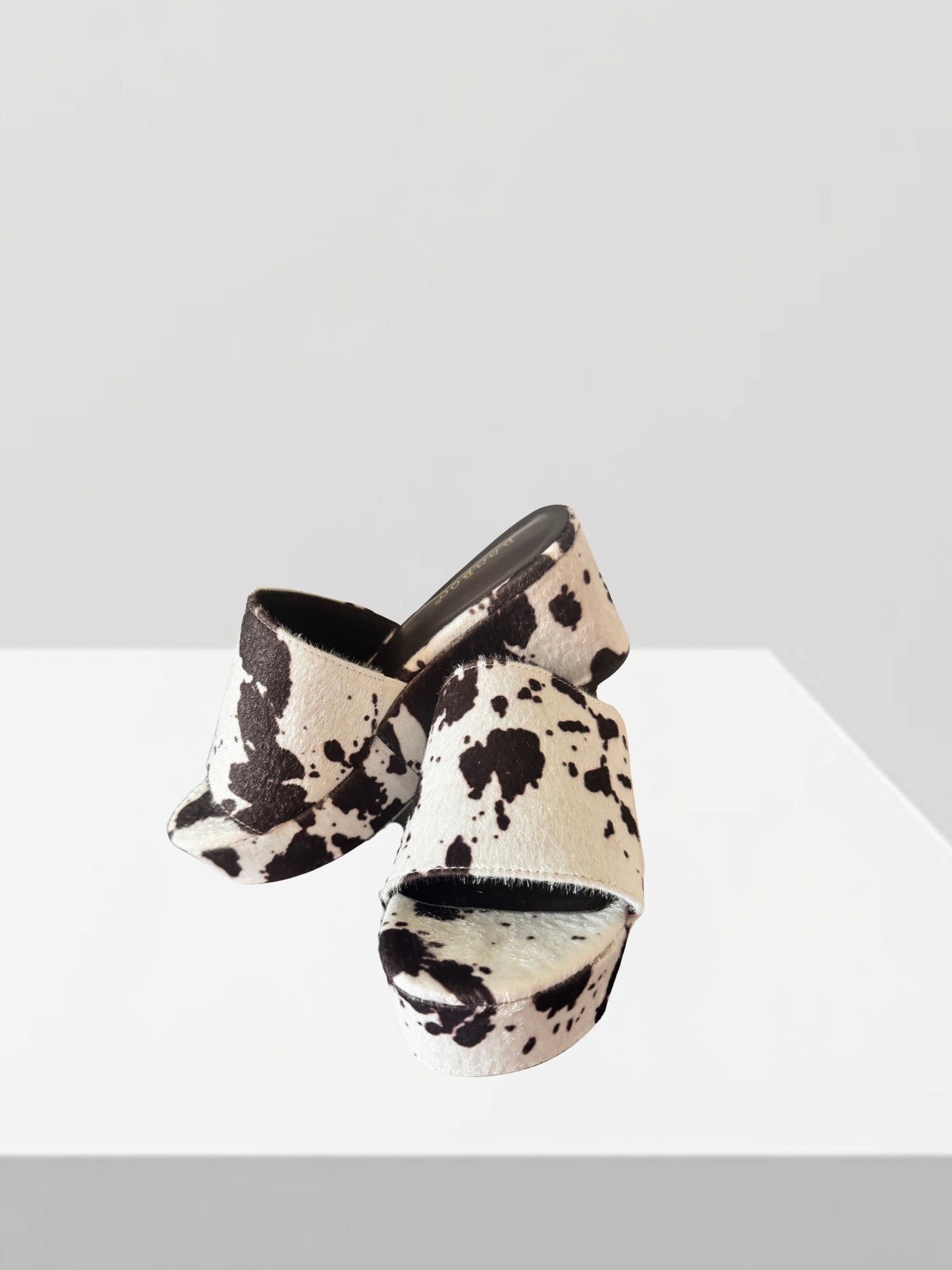 Shoe | Wedge Cowprint
