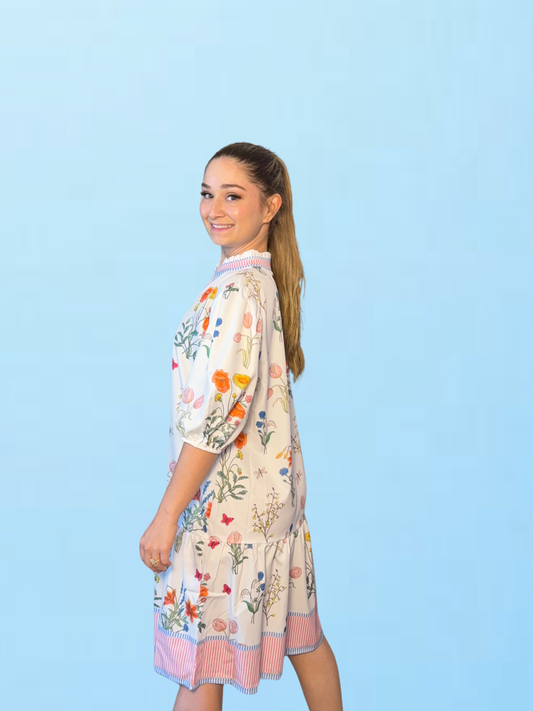 Garden Bohemia Floral Dress