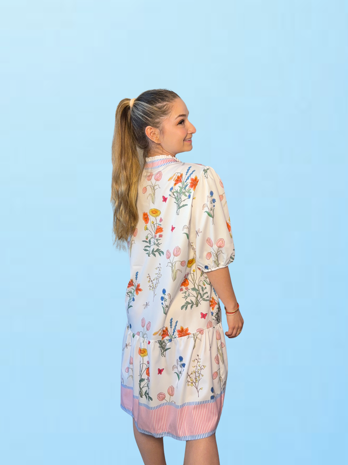 Garden Bohemia Floral Dress
