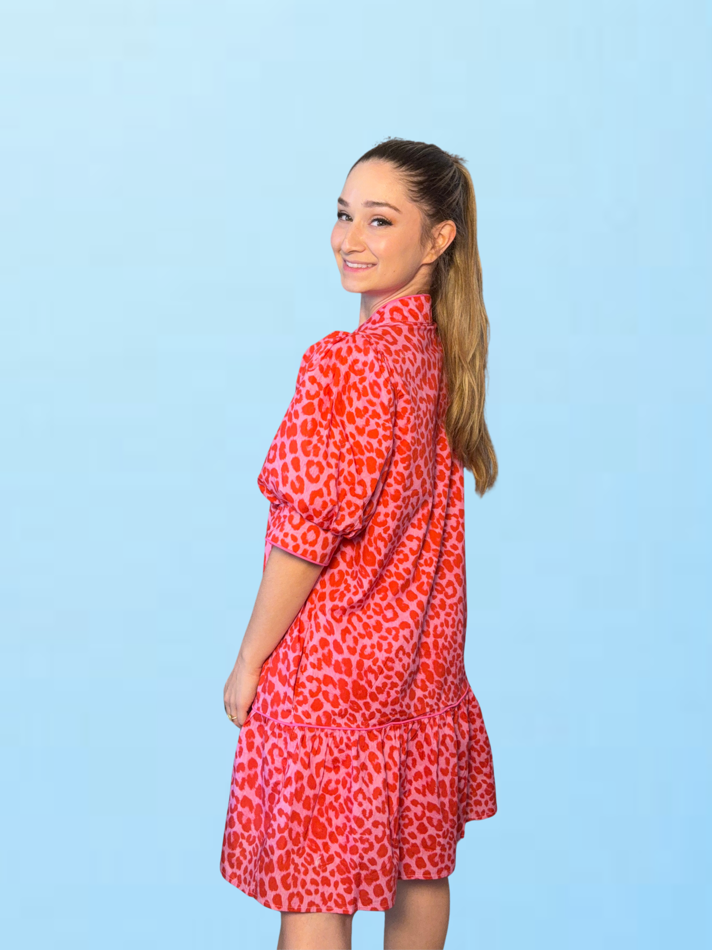 Summer Nights Leopard Dress