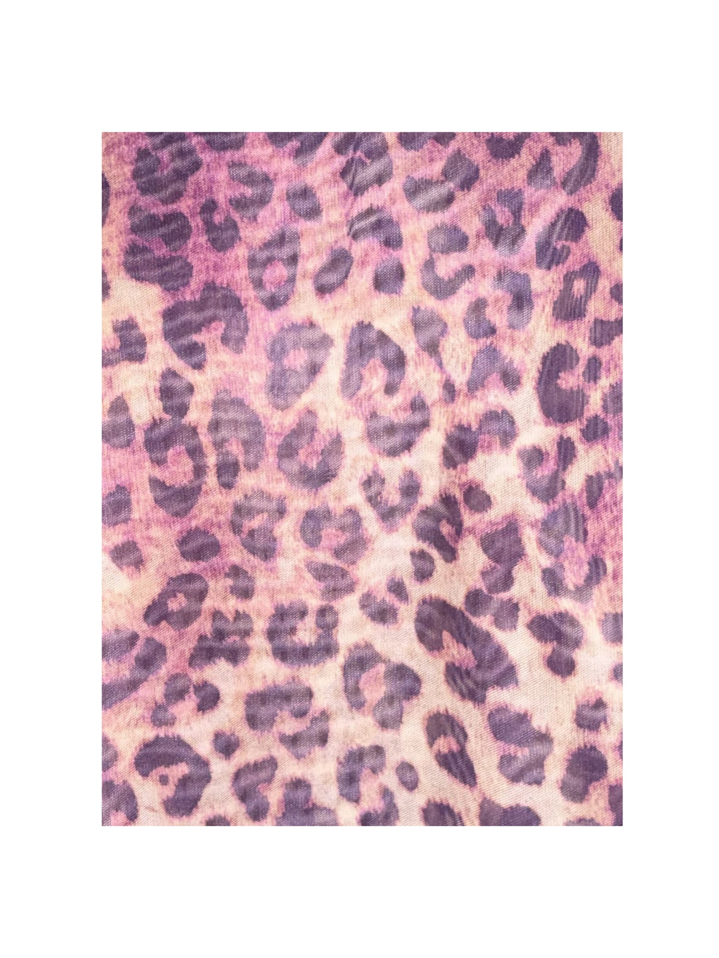 Mesh Top | Leopard Pattern | Pink & Purple
