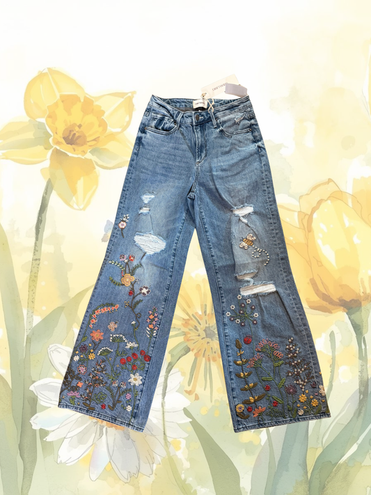 Driftwood Jeans | Spring Floral
