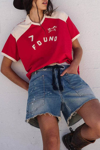 American Denim Shorts