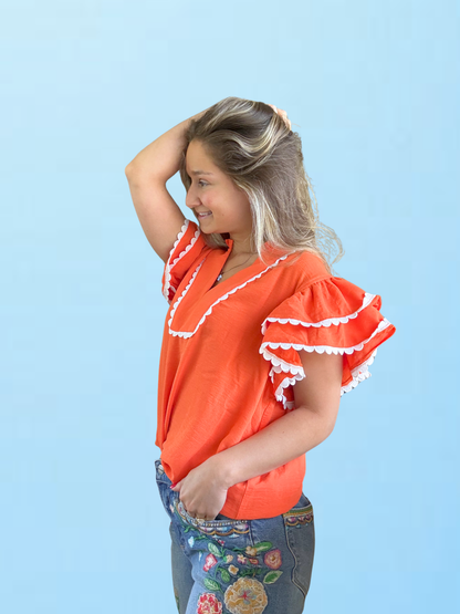 Tangerine Twist Top