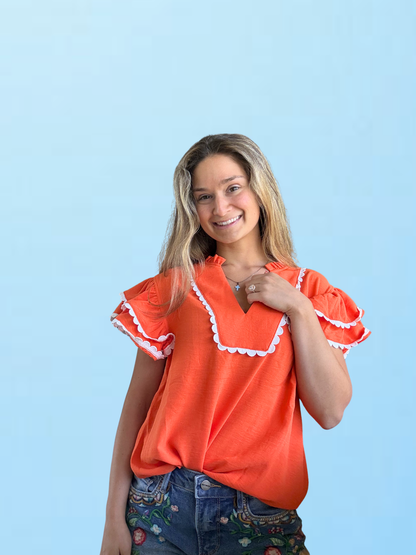 Tangerine Twist Top
