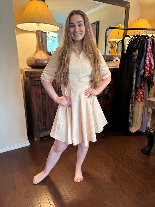 Cream Sport Dress image 0