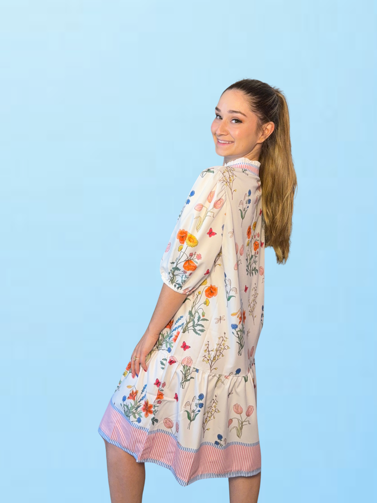 Garden Bohemia Floral Dress