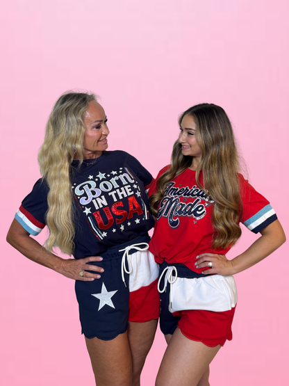 Born in the USA Sparkle T-Shirt