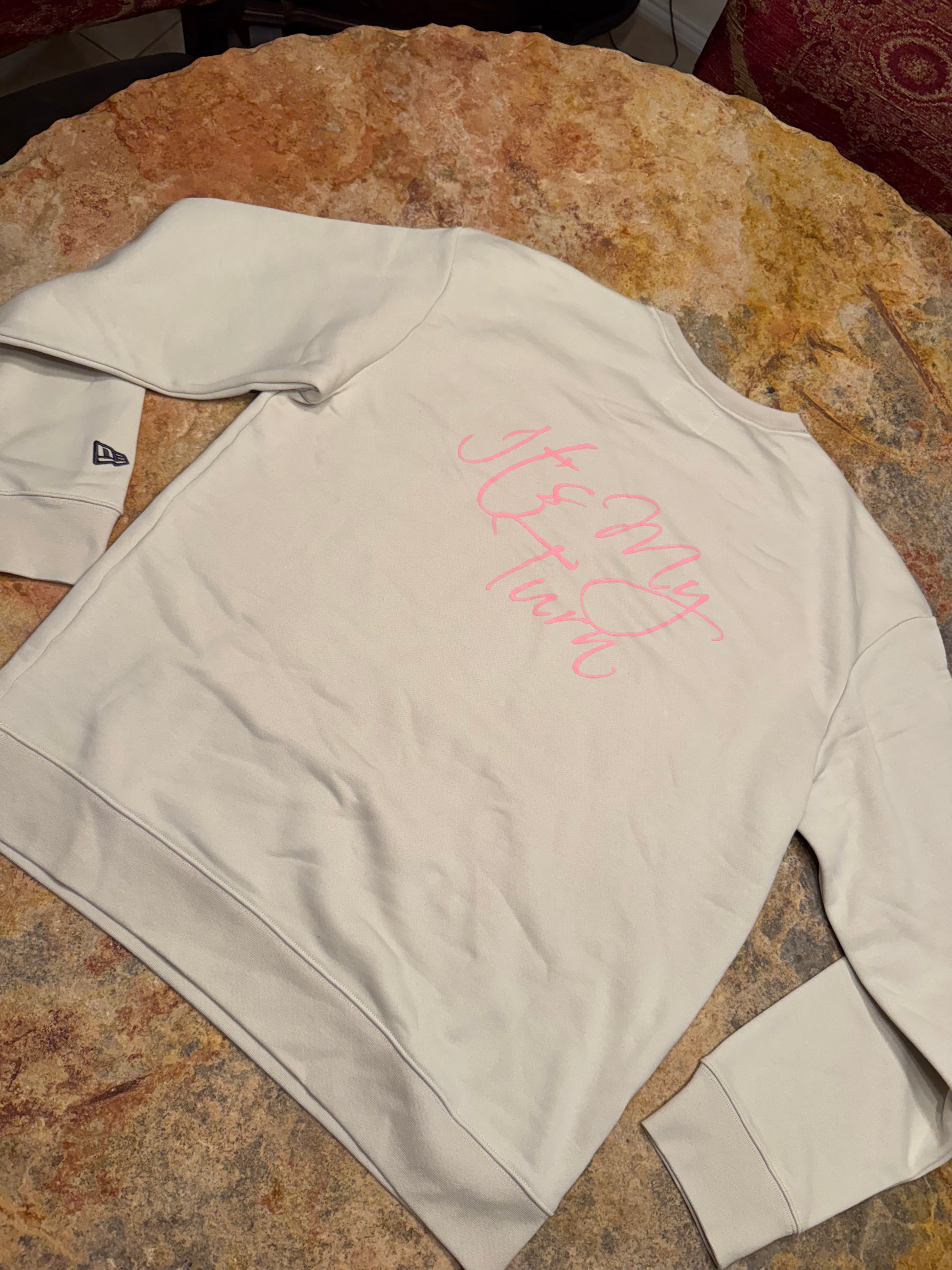 Cream "It's My Turn" Sweater image 1