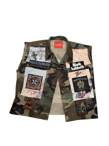 Vintage Army Vest | Motor Head