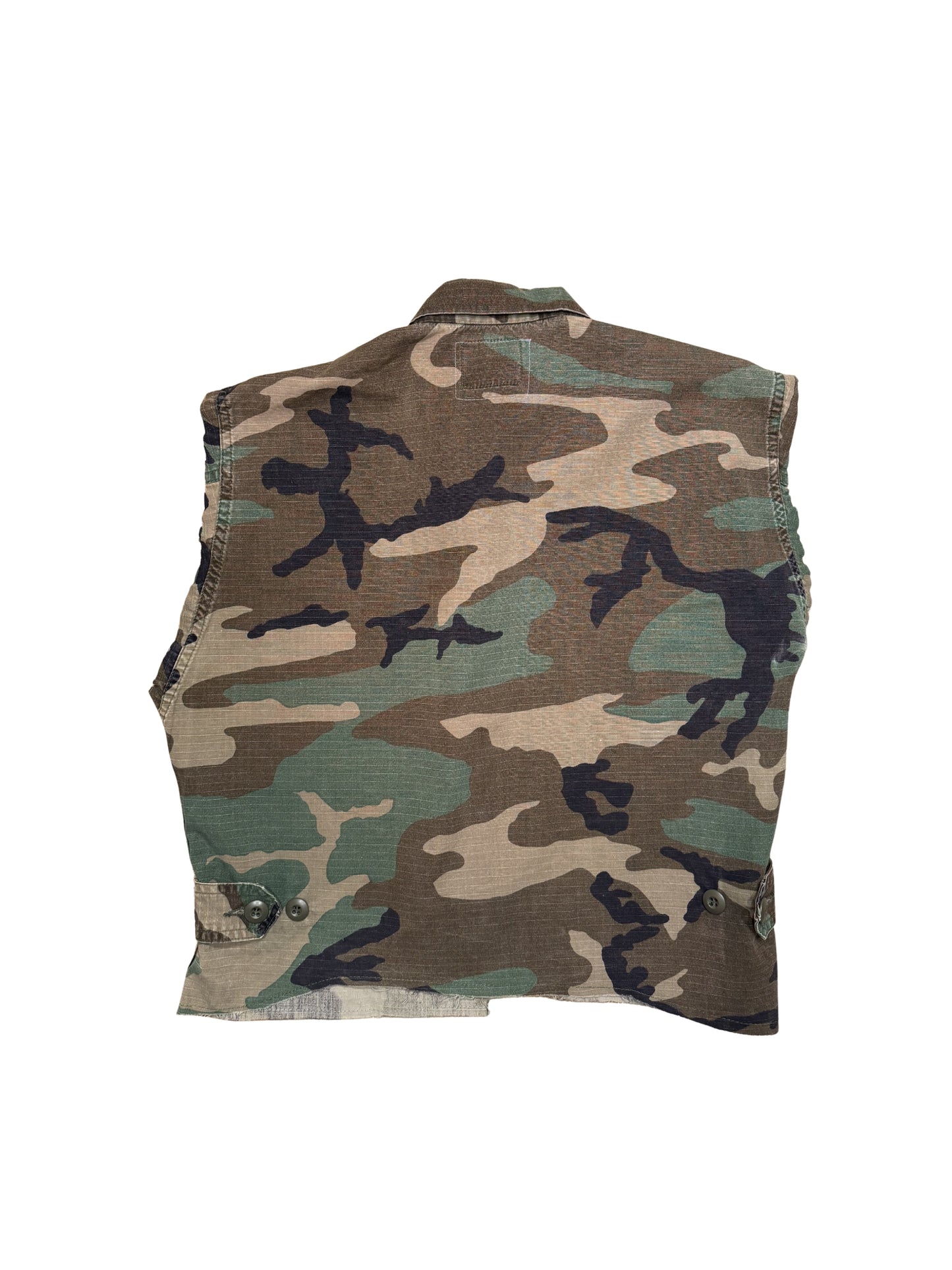 Vintage Army Vest | Motor Head