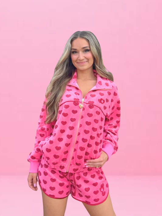 Sweat Set | Heart Print