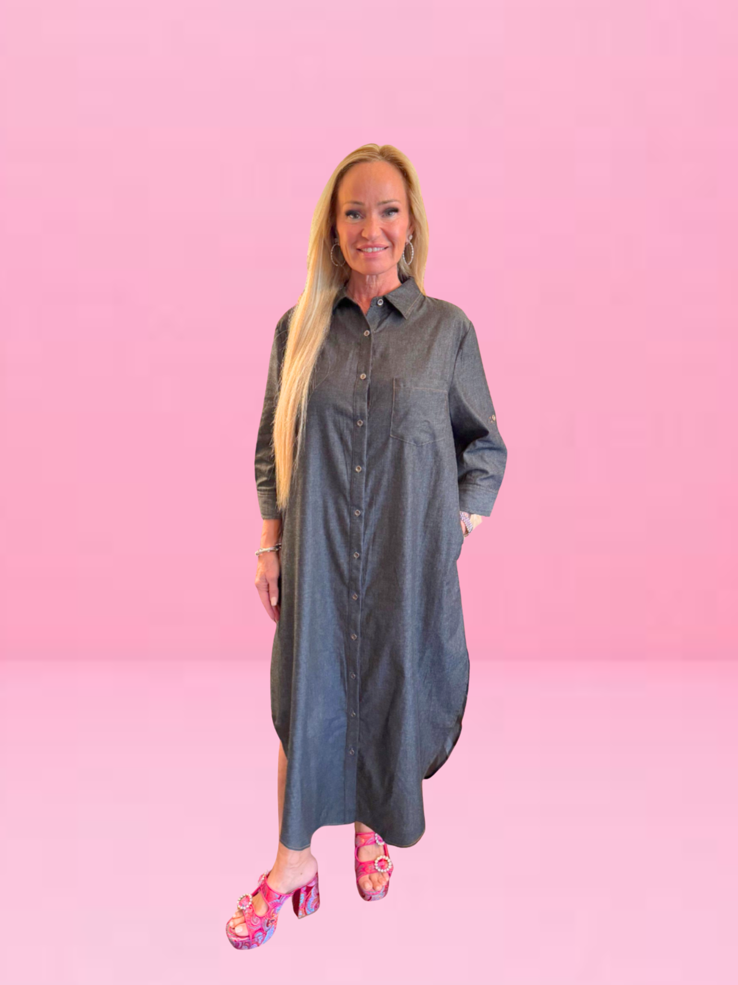 Jeans 70's Dress