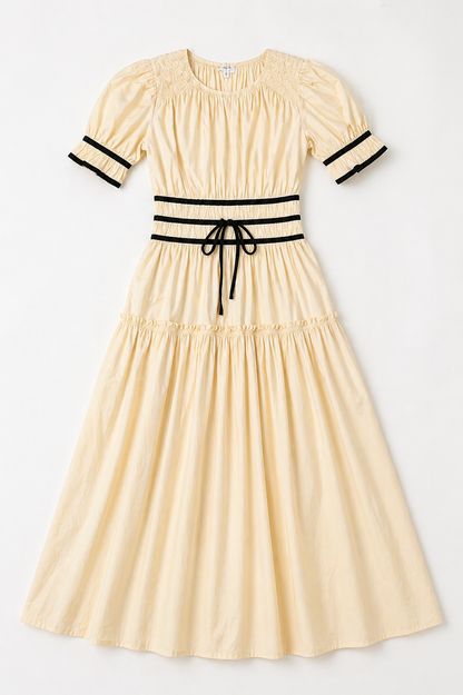 Long Dress - Cream