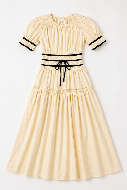 Long Dress - Cream