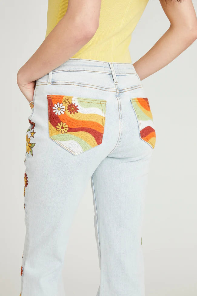 Sunflower Power Driftwood Jeans